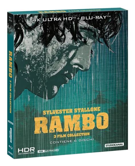 RAMBO 3 Film Collection 4K 3 Blu Ray 4K 3 Blu Ray H EUR 79 99