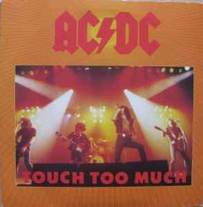 AC/DC – Touch Too Much (1980, Vinyl) - Discogs