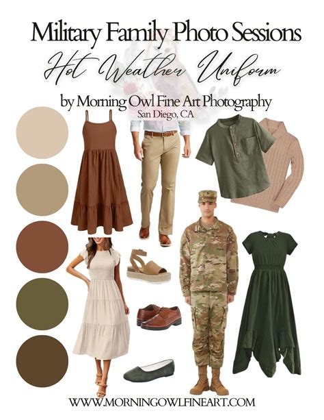 Military Family Outfit Ideas | Hot Weather Digital Uniform for Airforce ...