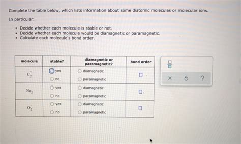 Solved Complete The Table Below Which Lists Information Chegg