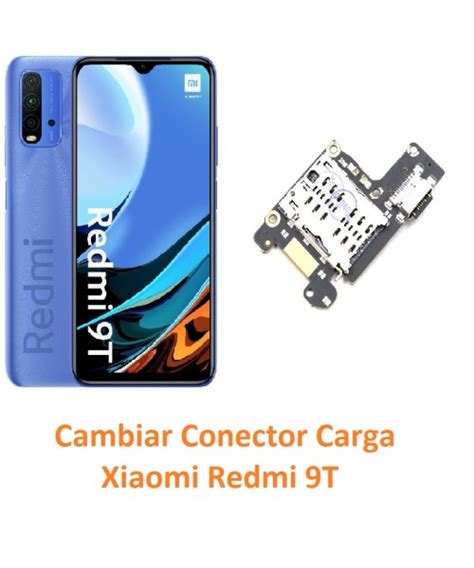 Cambiar Lector Tarjeta Sim Xiaomi Redmi T Original