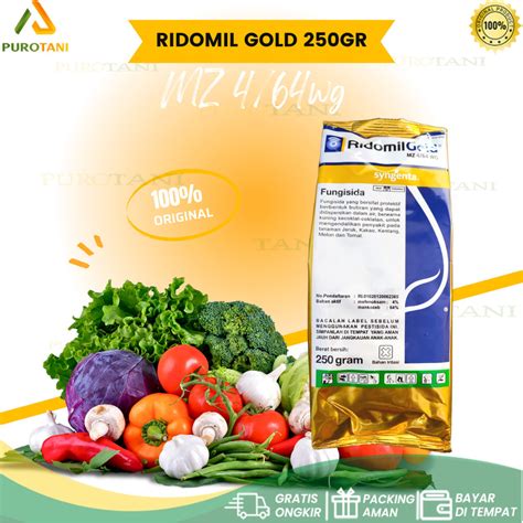 Jual Fungisida Sistemik Ridomil Gold Mz Wg Gr Asli