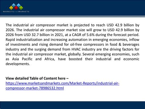 Ppt Industrial Air Compressor Market Size Industry Overview And Growth 2026 Powerpoint