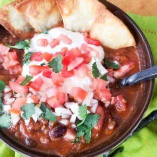 Amazing Ground Venison Chili - Mexican Appetizers and More!