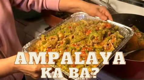 PAANO KAYO MAGLUTO NG GINISANG AMPALAYA YouTube