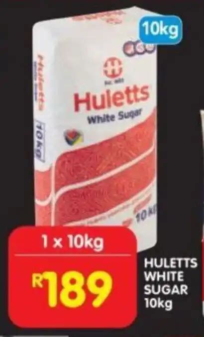 Huletts White Sugar 10kg Offer At Shoprite