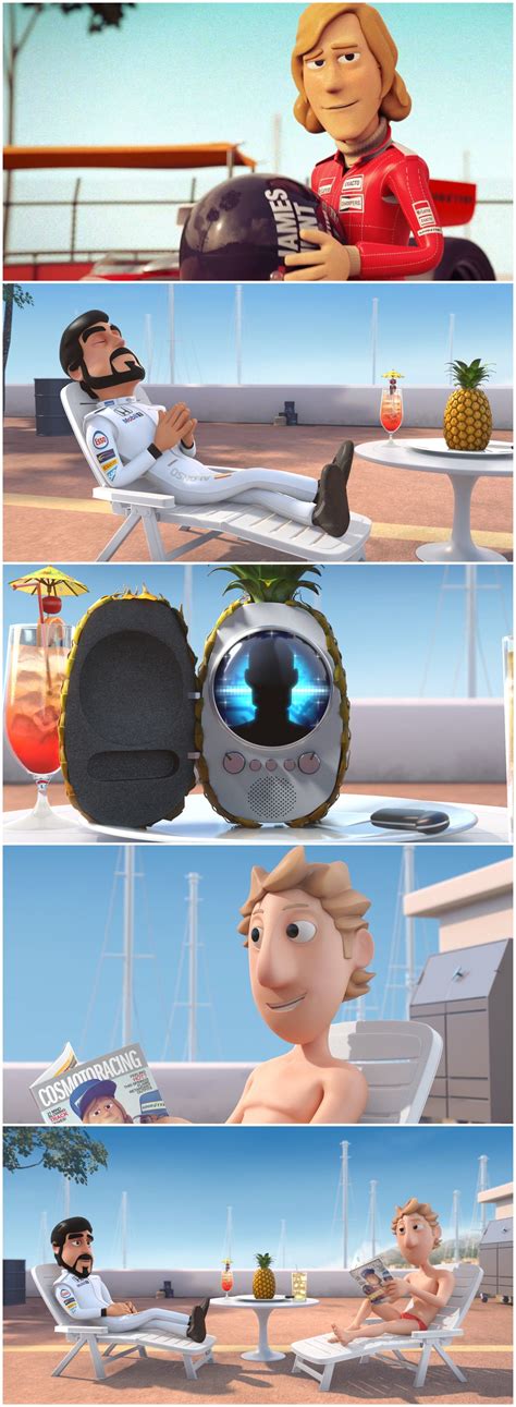 Tooned 2016 Featuring Fernando Alonso Jenson Button James Hunt And