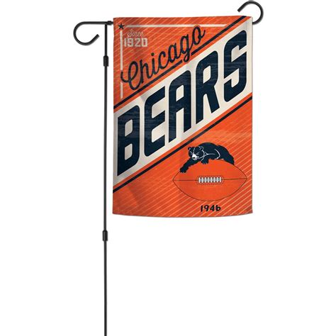 Chicago Bears Wincraft 2 Sided 12 X 18 Garden Flag