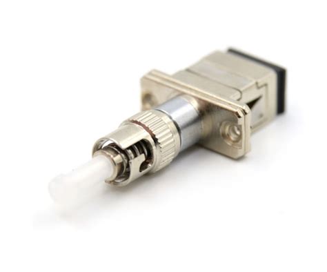 ST Male SC Female 62 5 125 Hybrid Adapter Fibertronics Inc