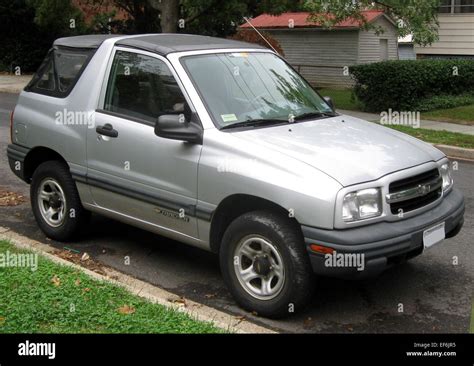 Chevrolet Tracker convertible 10 12 2011 1 Stock Photo - Alamy