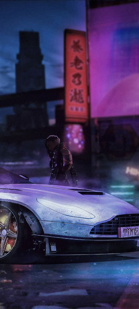 1080x2400 Cyberpunk Car Art Google Pixel 7 ,HD 4k Wallpapers,Images ...