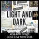 Light And Dark Theme Mind Map Interactive Artist Links Aqa Gcse Esa