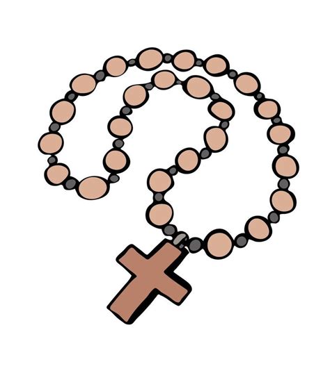 Rosary Beads with cross | Rosary, Rosary beads, Beads