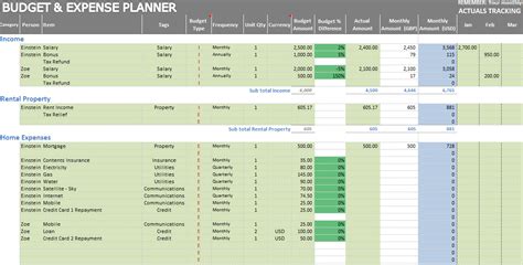 Download Excel Personal Expense Tracker 7 Templates For Tracking