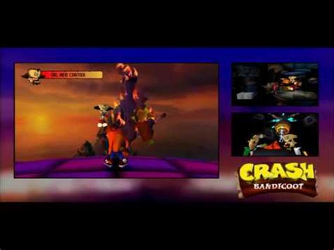 Doctor Neo Cortex Boss Fight Bonus Round Intro Cutscene Crash