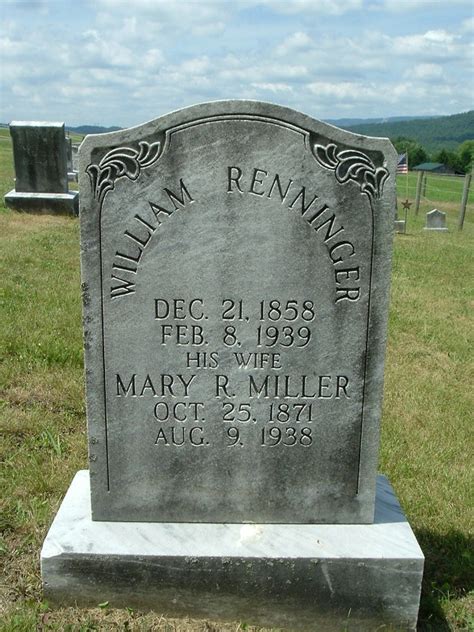 Mary Rebecca Miller Renninger 1871 1938 Find A Grave Memorial