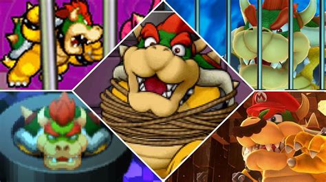 Evolution Of Bowser Being Rescued By Mario 2003 2018 Youtube