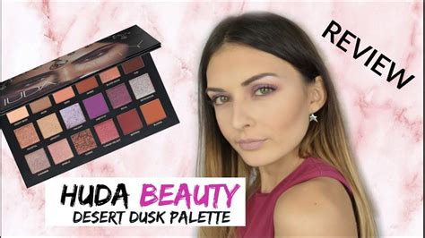 Tuto Huda Beauty Desert Dusk Palette Melanabeauty Youtube