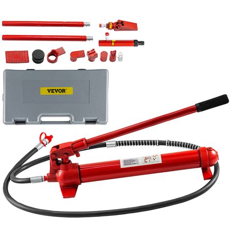 Vevor 14m Porta Power Hydraulic Jack Repair Tool Kit Power Set Auto