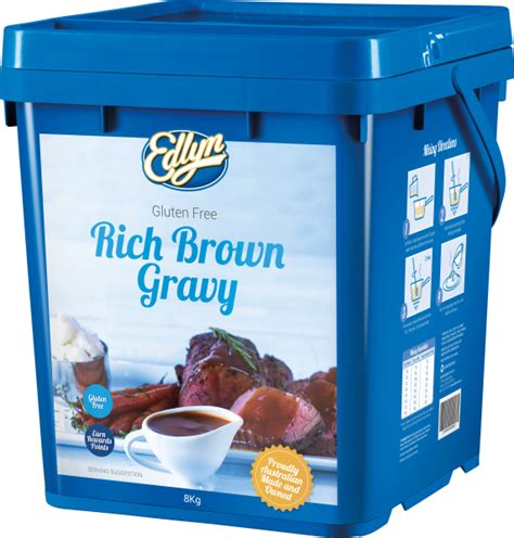 Edlyn Rich Brown Gravy Mix Gf Kg North Coast Smallgoods