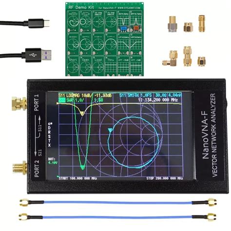 Nanovna F Vector Network Analyzer Swr Meter Khz Mhz Inch Ips