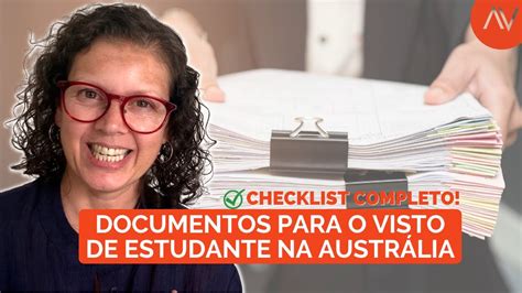 Como organizar os documentos para o Visto de Estudante na Austrália