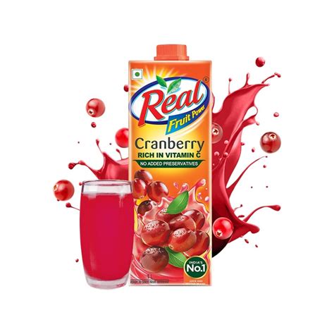 Real Fruit Power Cranberry Juice Price - Buy Online at ₹131 in India