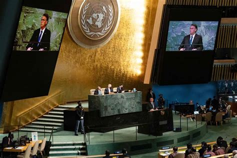 77ª Assembleia Geral Da Onu Reúne Líderes Em Nova York 20092022