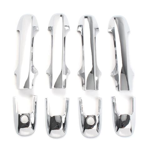 Car Abs Chrome Door Handle Covers Trim For Honda Accord