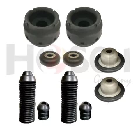 Kit Base Amortiguador Baleros Topes Y Platillos Vw Jetta A4 Meses Sin