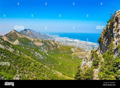 Kyrenia Mountains In The Northern Cyprus Stock Photo Alamy