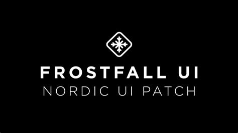 Skyrim SE MOD on Twitter インターフェース Frostfall UI Nordic UI patch