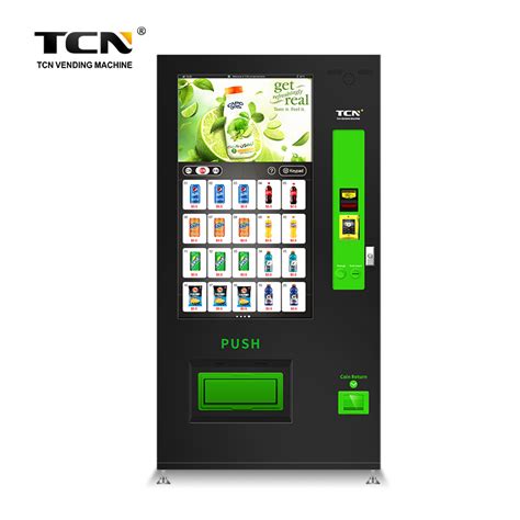 Tcn Vending Machine Large Touch Screen Advertising Vending Machine For