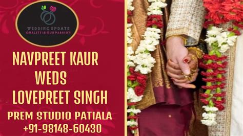 Live Wedding Ceremony Ceremony Navpreet Kaur Weds Lovepreet