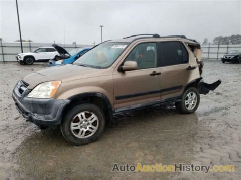 JHLRD78422C075654 2002 HONDA CRV LX View History And Price At