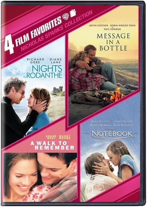 4 Film Favorites: Nicholas Sparks Collection (DVD) - Walmart.com