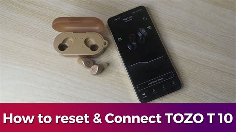 How To Reset Pair Tozo T Earbuds To Each Other With Tozo Sound App