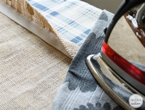 Burlap Table Runner Easy And Simple Diy No Sew Tutorial