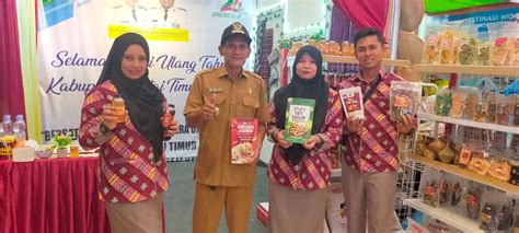 Di Pekan Raya Expo Kutim Kecamatan Kaubun Pamerkan Produk