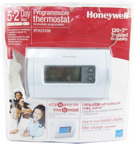 Honeywell Rth2310b 5 2 Day Programmable Thermostat Uk Diy