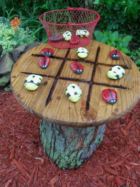 Tic Tac Toe Garden Table | Hometalk