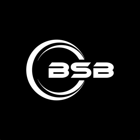 Bsb Letter Logo Design In Illustration Vector Logo Calligraphy