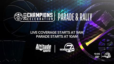 Denver Nuggets championship parade: Schedule, parade route and parking info