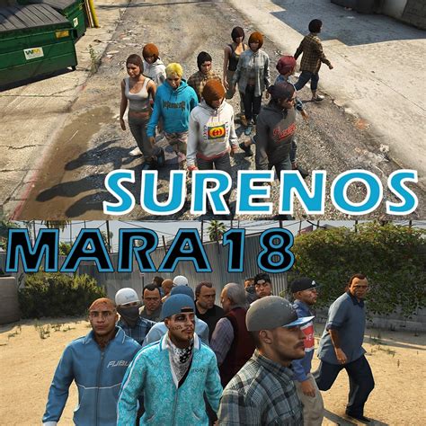 Surenos Gang Colors