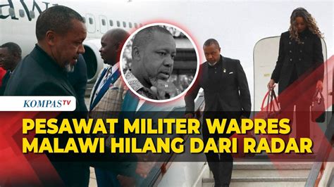 Potret Wapres Malawi Sebelum Pesawatnya Dinyatakan Hilang Dari Radar