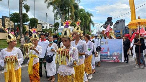 Umat Hindu Maluku Gelar Pawai Ogoh Ogoh Di Ambon Tribunambon