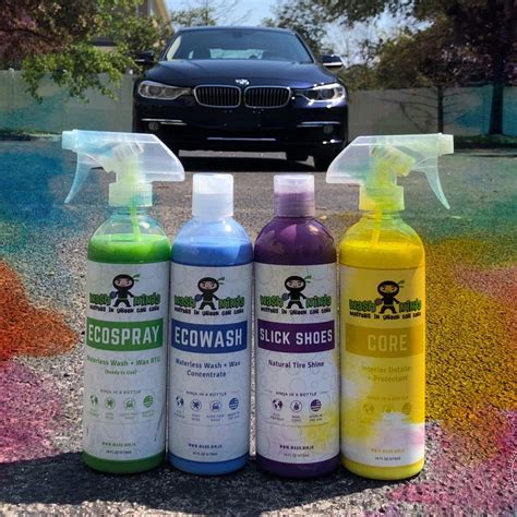 ECO Waterless Wash Car Wash Detailing Products Wash Ninja Eco