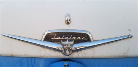 Ford Fairlane Emblem Fairlane Ford Fairlane Old Car Parts