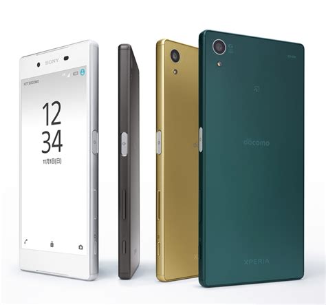 NTT Docomo Announces The Sony Xperia Z5 Series Xperia Blog