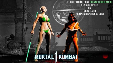 Mortal Kombat 1 Clone Mileena😏 Khameleon Kameo Klassic Tower On Very Hard No Matchesrounds